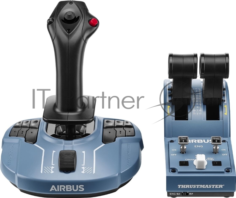 Джойстик ThrustMaster TCA OFFICER PACK AIRBUS EDITION WW VERSION серый/черный USB