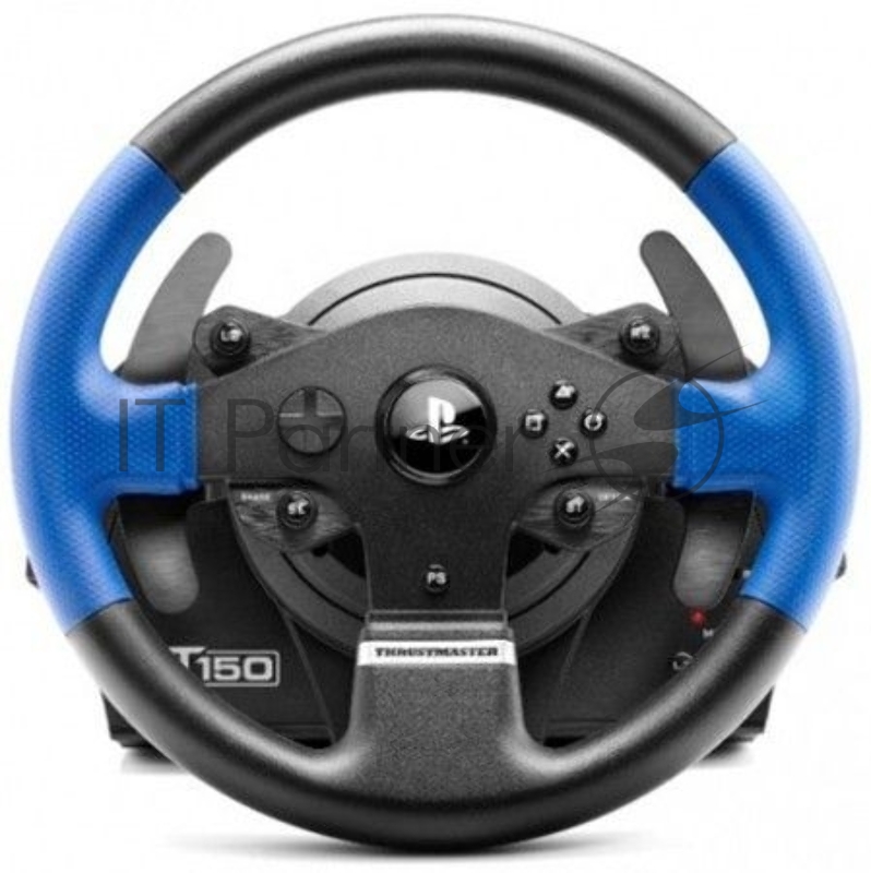 Руль ThrustMaster T150 RS EU VERSION 14кноп. (с педалями) черный/синий