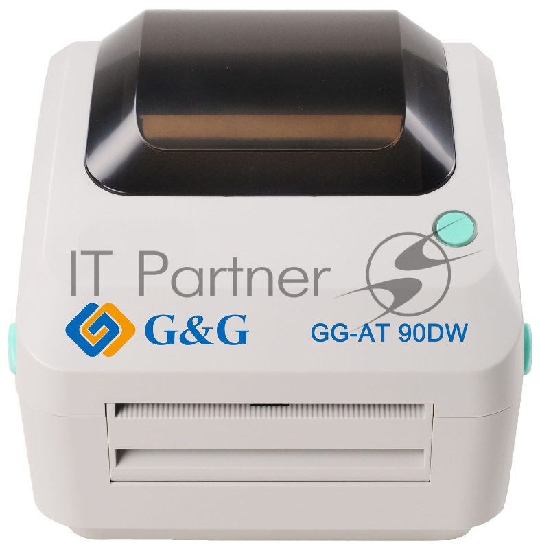 Термопринтер G&G GG-AT-90DW-WE (для печ.накл.) стационарный белый