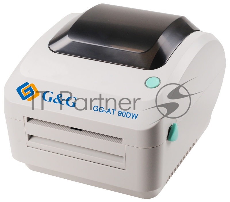Термопринтер G&G GG-AT-90DW-WE (для печ.накл.) стационарный белый