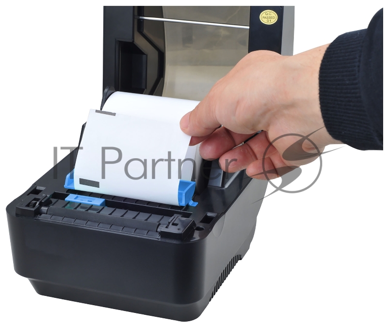 Термопринтер G&G GG-AT-80DW-U (для печ.накл.) стационарный черный