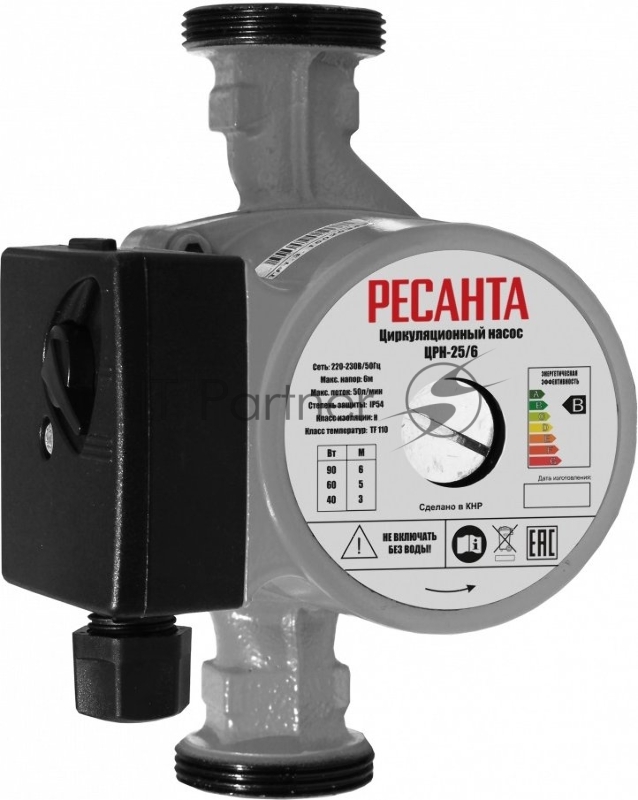Насос садовый циркуляционный Ресанта ЦРН-25/6 90Вт 3000л/час (77/7/2)