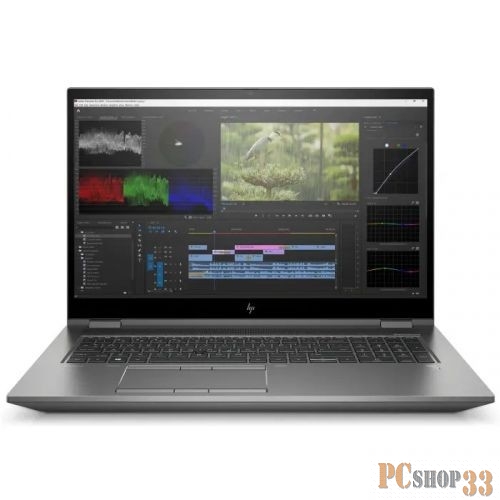 Ноутбук HP ZBook Fury 17 G8 Core i7-11800H 2.3GHz,17.3 FHD (1920x1080) IPS ALS AG,nVidia T1200 4Gb GDDR6,16Gb DDR4-3200(1),512Gb SSD,94Wh,FPR,2.76kg,3y,webcam+