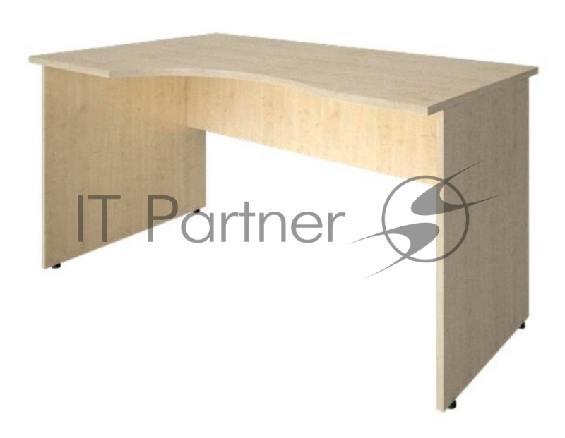 Стол Riva А.СА-2 Л письменный эргономичный левый 1400x900x755мм клен