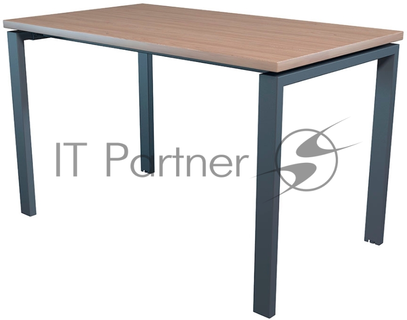 Стол Практик NT письменный прямой 1200x700x750мм вяз натуральный/антрацит (K35099213215)