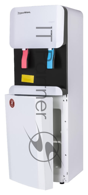 Кулер Aqua Work 105 LDR напольный электронный белый/черный