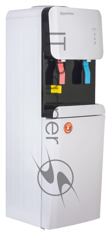 Кулер Aqua Work 105 LDR напольный электронный белый/черный