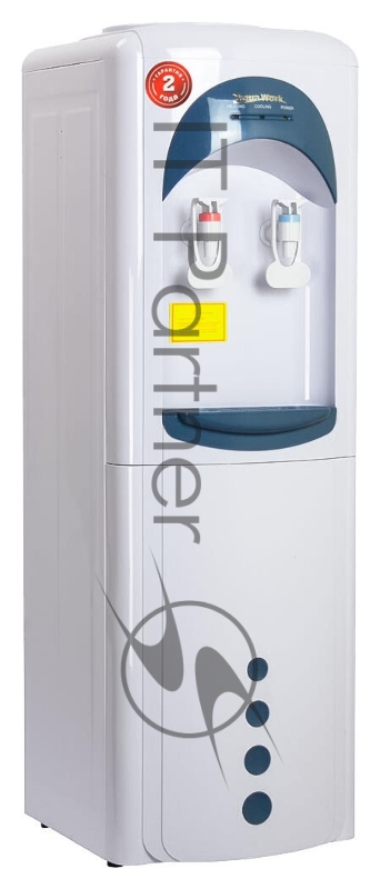 Кулер Aqua Work 16LW/HLN напольный белый/синий