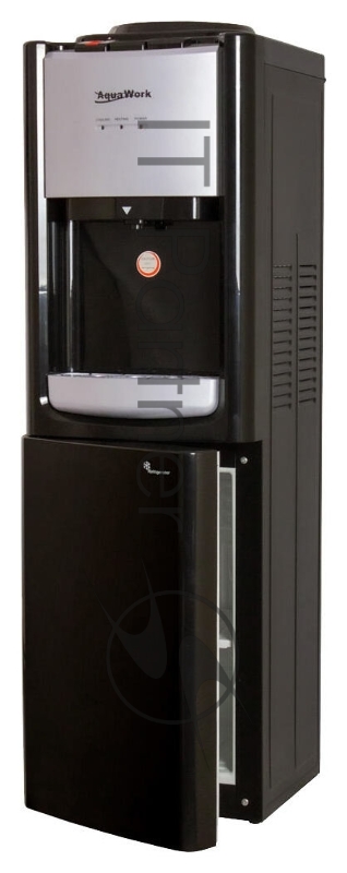 Кулер Aqua Work TY-LWYR33В напольный компрессорный черный/серебристый