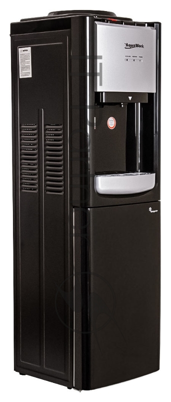 Кулер Aqua Work TY-LWYR33В напольный компрессорный черный/серебристый