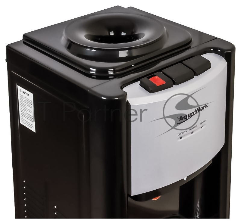 Кулер Aqua Work TY-LWYR33В напольный компрессорный черный/серебристый