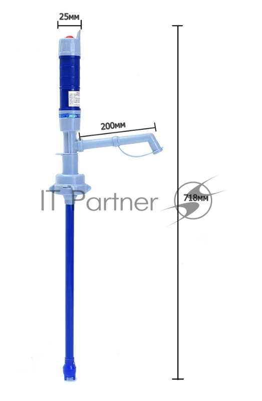 Помпа для 19л бутыли Aqua Work A1 AC 220 электрический голубой/синий