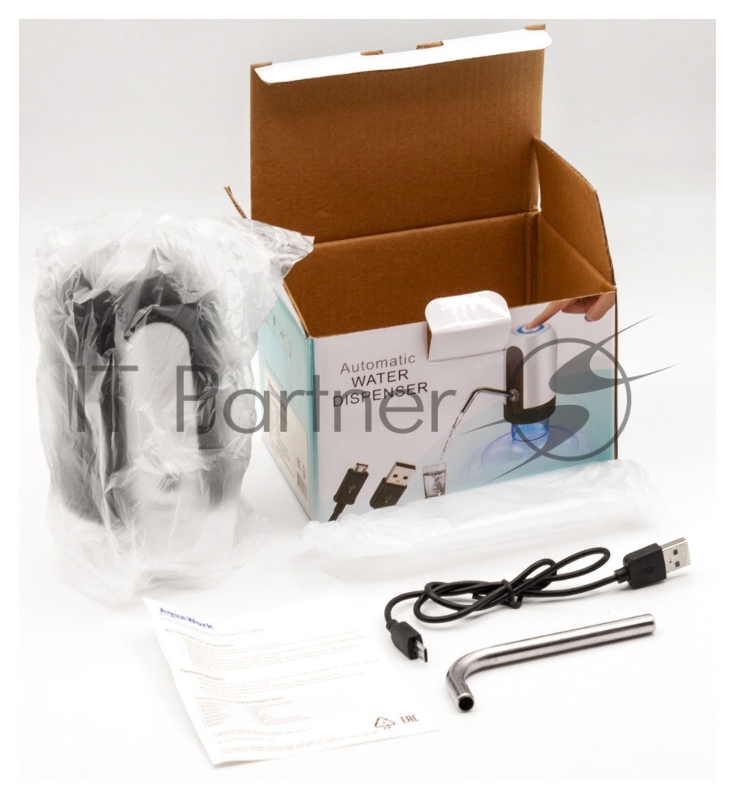 Помпа для 19л бутыли Aqua Work H-RP14 электрический черный/белый