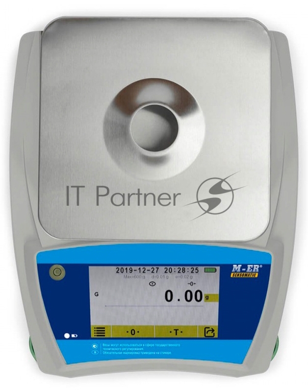 Весы лабораторные Mertech M-ER 123АCFJR-300.01 белый (3179)