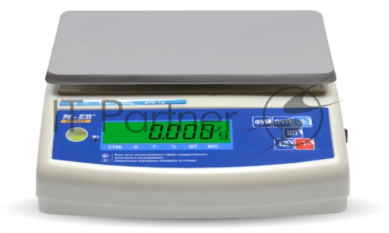 Весы лабораторные Mertech M-ER 122АCF-3000.1 белый (3007)