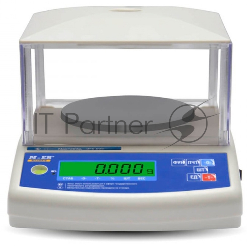 Весы лабораторные Mertech M-ER 122АCFJR-150.005 белый (3001)