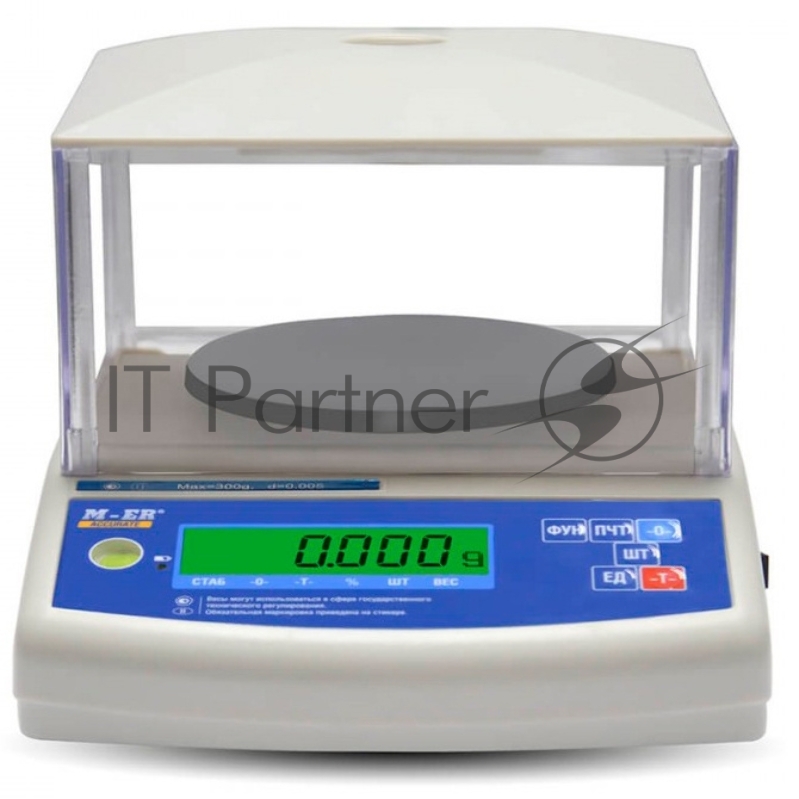 Весы лабораторные Mertech M-ER 122АCFJR-600.01 белый (3004)