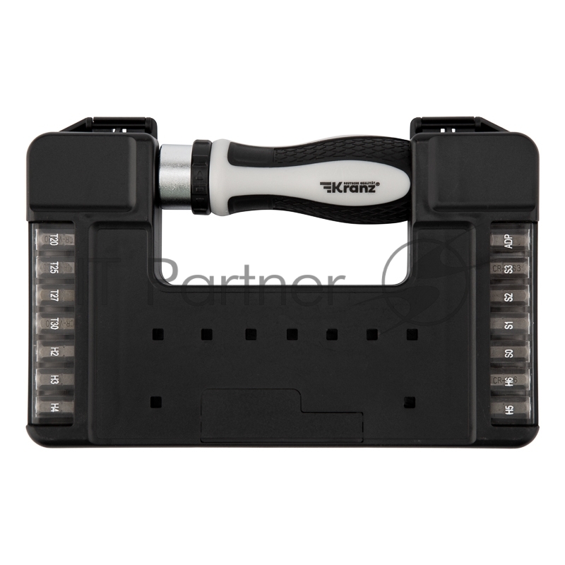 Набор отверток KRANZ 38 предметов в кейсе