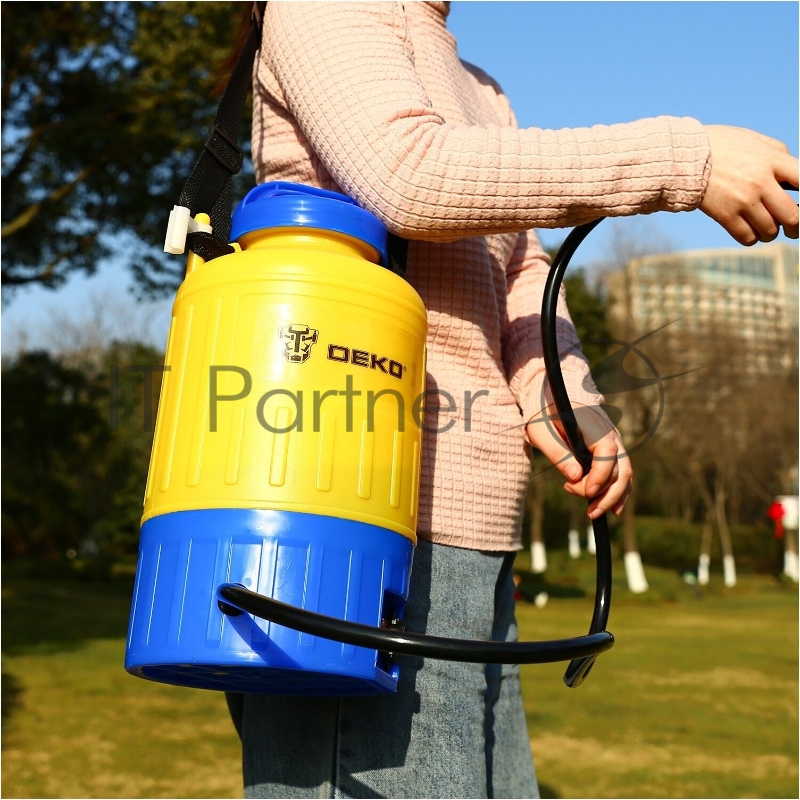 Опрыскиватель Deko DKSP09 аккум. 5л желтый/синий (065-0941)