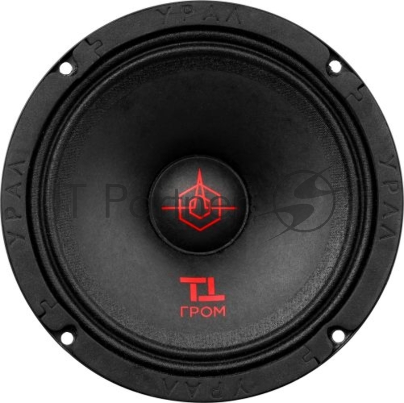 Колонки автомобильные Ural ТТ 165 ГРОМ (без решетки) 150Вт 97дБ 4Ом 16.5см (6 1/2дюйм) (ком.:2кол.) широкополосные однополосные