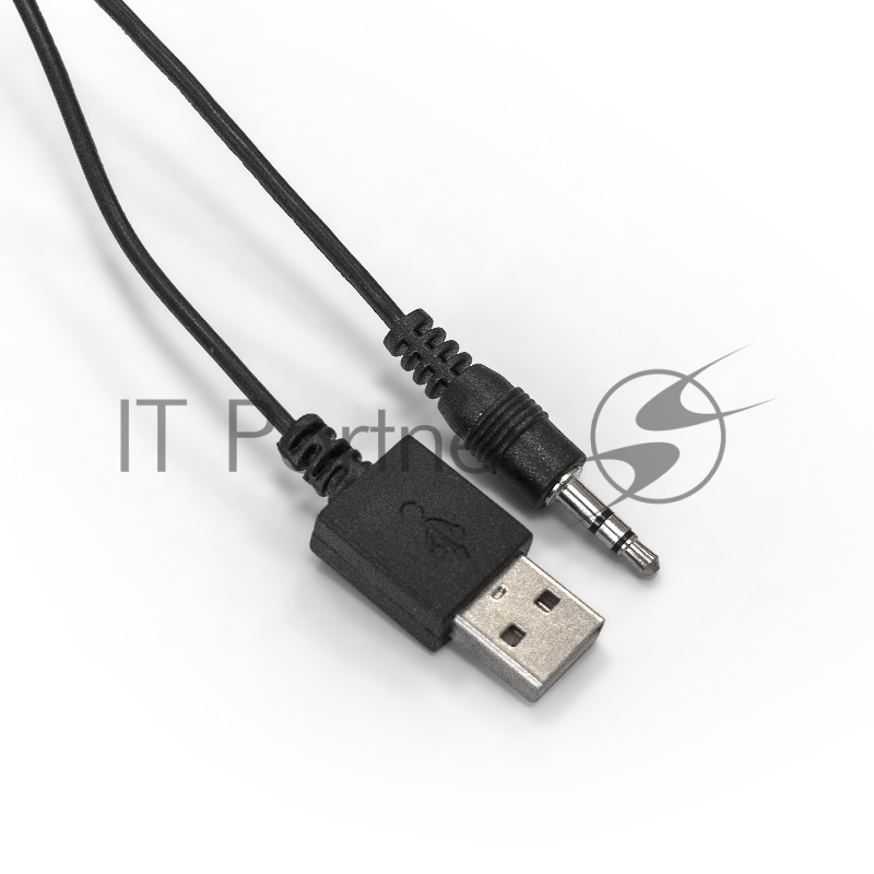 Акустическая система 2.0 ExeGate EX289688RUS Accord 240 (питание USB, 2х3Вт (6Вт RMS), 60-20000Гц, цвет черный, RGB подсветка)