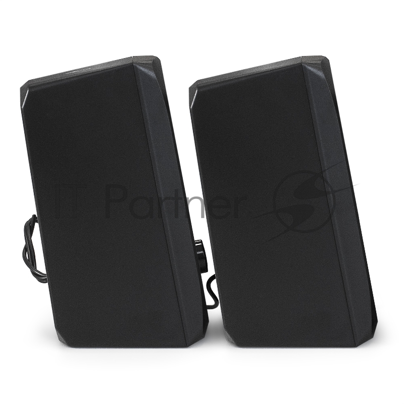 Акустическая система 2.0 ExeGate EX289686RUS Accord 220 (питание USB, 2х3Вт (6Вт RMS), 60-20000Гц, цвет черный, RGB подсветка)