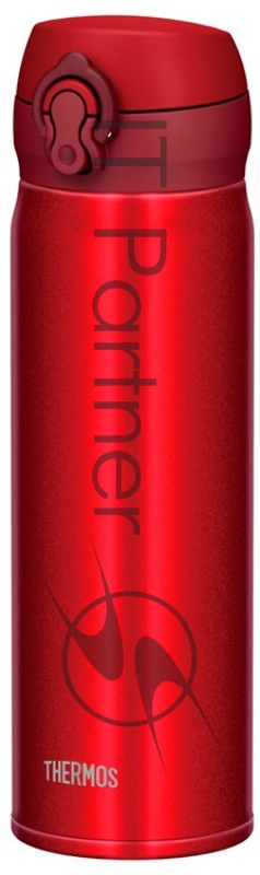 Термокружка Thermos JNL-504 0.5л. красный картонная коробка (367457)