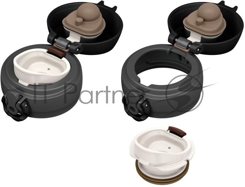 Термокружка Thermos JNL-504 0.5л. черный картонная коробка (367501)