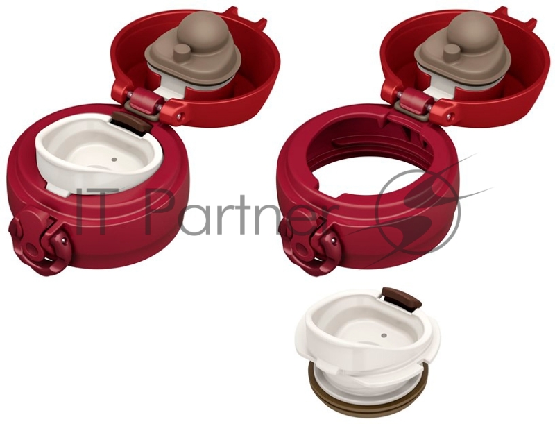 Термокружка Thermos JNL-604 0.6л. красный картонная коробка (368362)