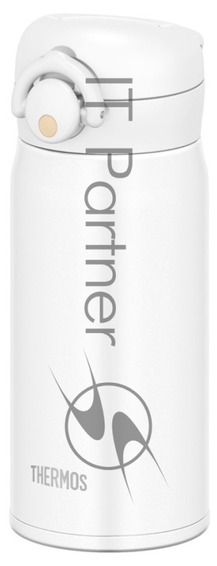 Термокружка Thermos JNR-351 0.35л. белый картонная коробка (370112)