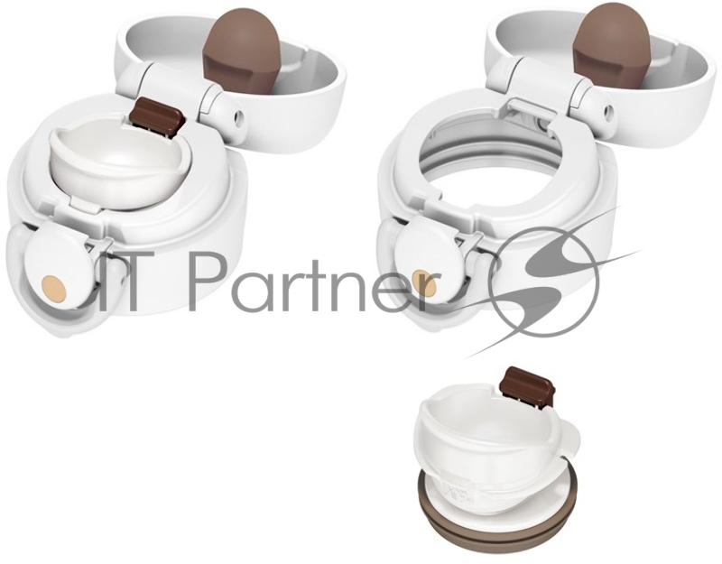 Термокружка Thermos JNR-351 0.35л. белый картонная коробка (370112)