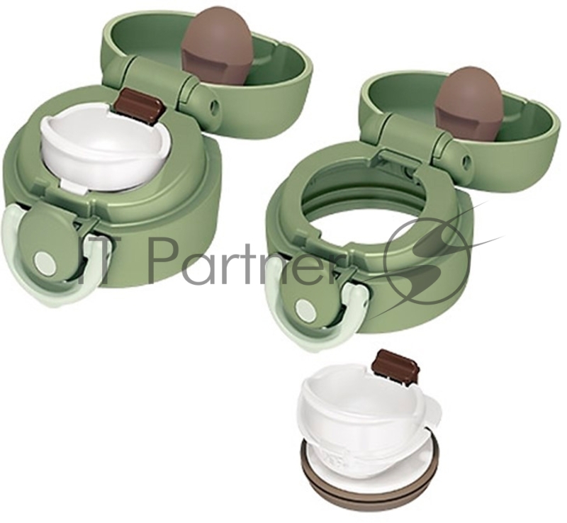 Термокружка Thermos JNR-501 0.5л. оливковый картонная коробка (372772)