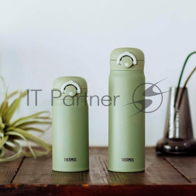 Термокружка Thermos JNR-501 0.5л. оливковый картонная коробка (372772)