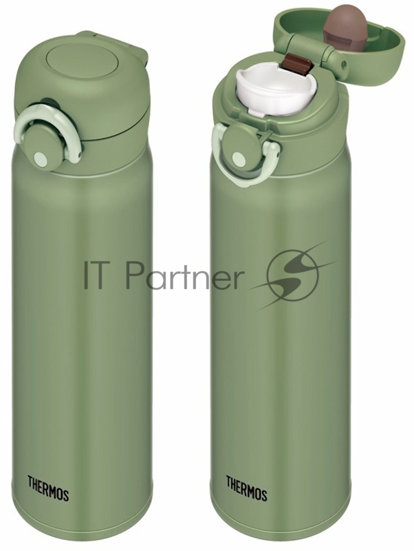 Термокружка Thermos JNR-501 0.5л. оливковый картонная коробка (372772)