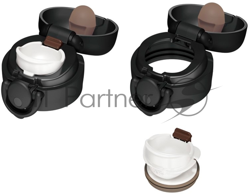 Термокружка Thermos JNR-501 0.5л. черный картонная коробка (371393)