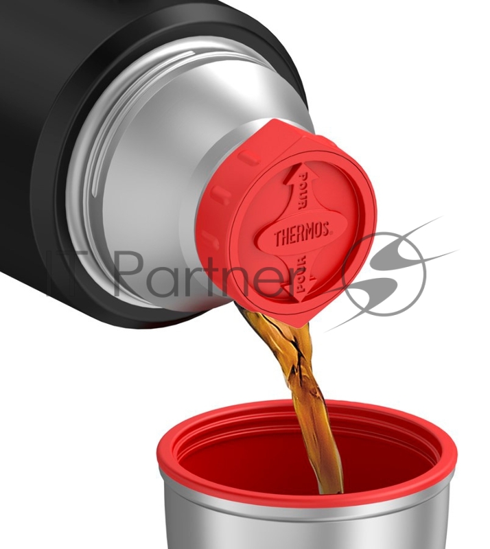 Термос Thermos SK2010 RCMB 1.2л. черный/серый (385055)