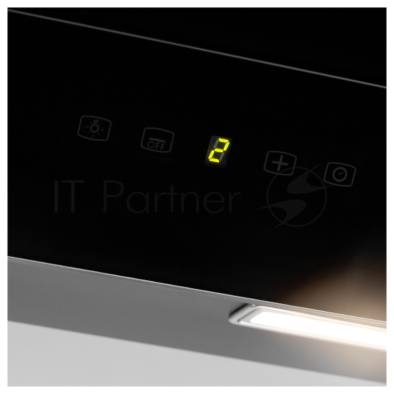 Вытяжка каминная Hyundai HGH 6742 BG черный управление: сенсорное (1 мотор)