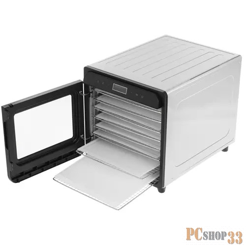 Сушка для фруктов и овощей Kitfort КТ-1934 8под. 700Вт нержавеющая сталь