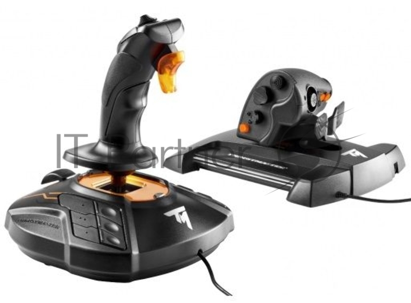 Джойстик ThrustMaster T-16000M FCS Hotas Worldwide Versiion черный USB