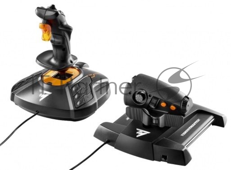 Джойстик ThrustMaster T-16000M FCS Hotas Worldwide Versiion черный USB