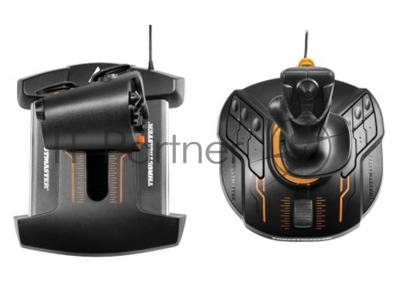 Джойстик ThrustMaster T-16000M FCS Hotas Worldwide Versiion черный USB