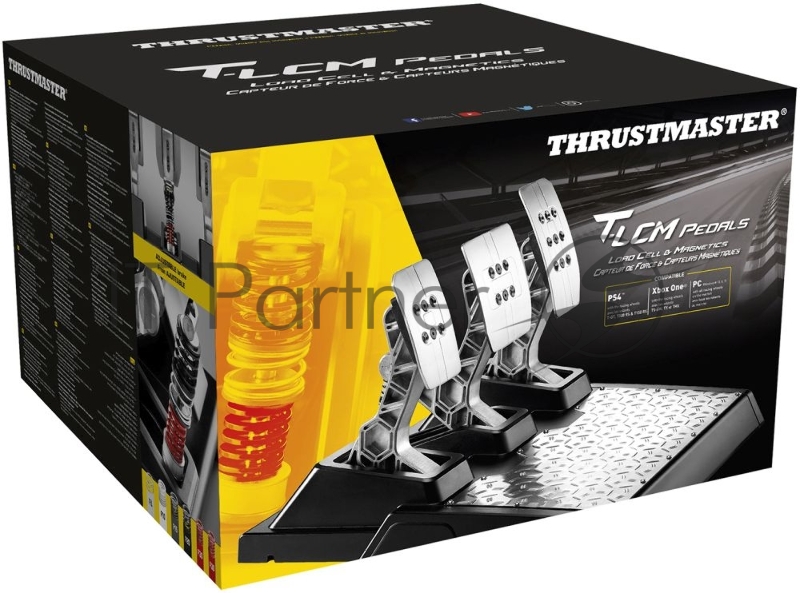 Авто-педали ThrustMaster T-LCM Pedals WW черный USB