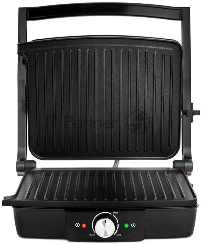 Электрогриль Kitfort КТ-1656 2000Вт черный