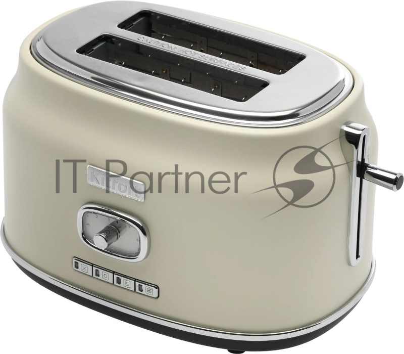Тостер Kitfort КТ-2075-1 815Вт бежевый