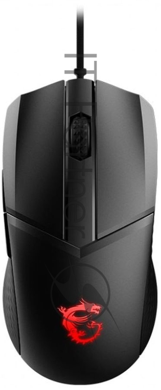 Мышь MSI Clutch GM41 Lightweight V2 черный оптическая (16000dpi) беспроводная USB2.0