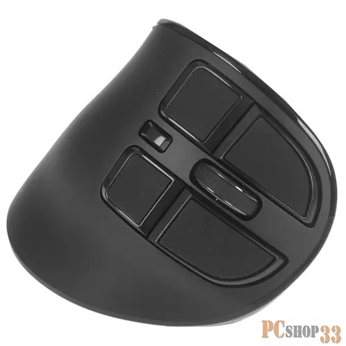 Мышь Oklick/Оклик 990MW черный оптическая (2400dpi) silent беспроводная BT/Radio USB для ноутбука (9but)