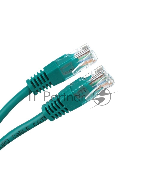 Патчкорд литой Aopen UTP кат.5е 15м зеленый