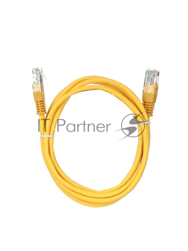 Патчкорд литой Aopen/Qust UTP кат.5е 1,5м желтый <ANP511_1.5M_Y>