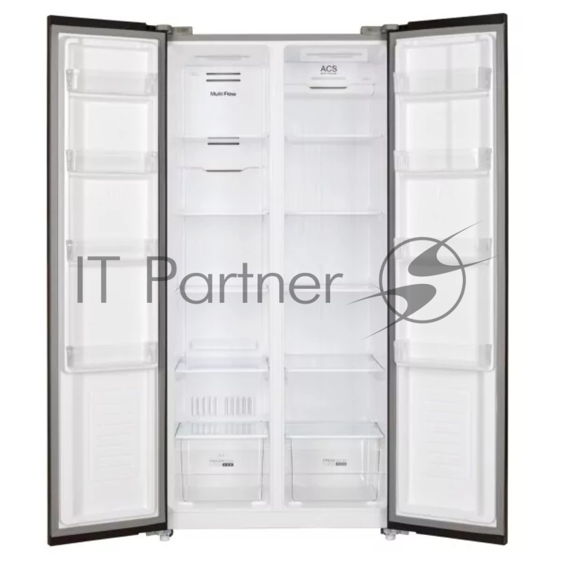 Холодильник WILLMARK SBS-647NFID (477л,Side-By-Sidе,инв.компр,T мет.)