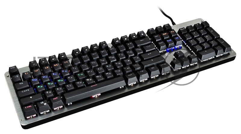 Клавиатура Oklick 970G DARK KNIGHT механическая черный USB Gamer LED